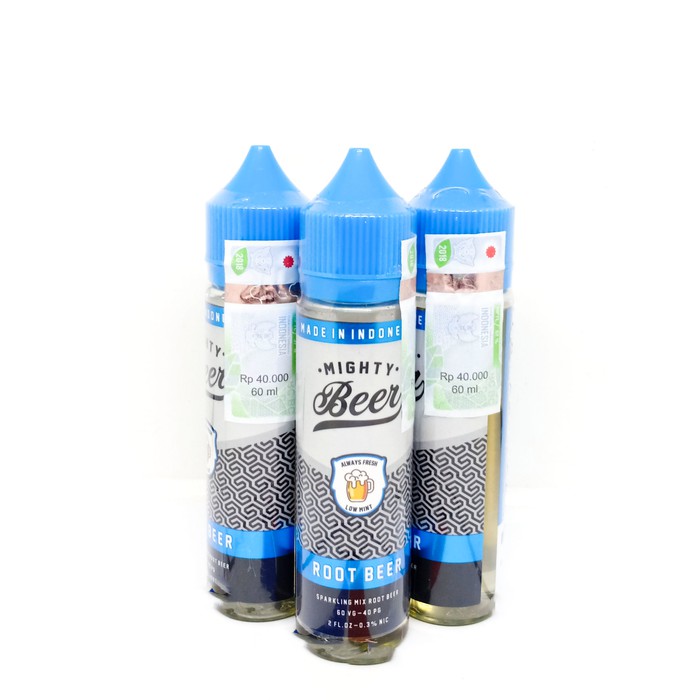 Jual Liquid Mighty Beer 3mg 60ml By Jrx Brewery Rasa Rootbeer Mint Mighty Indonesia Shopee Indonesia