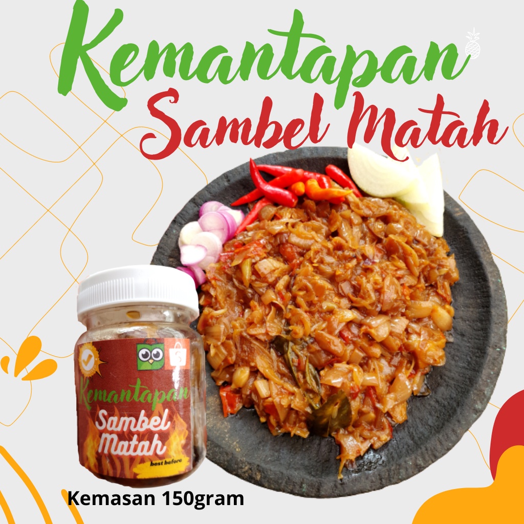 Kemantapan Sambal Matah Kemasan Botol 150g