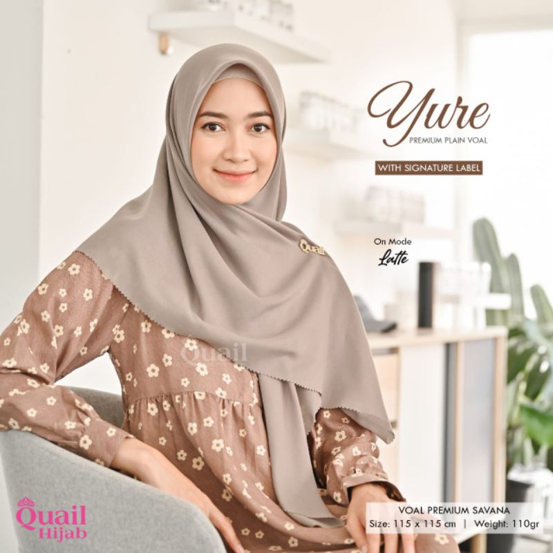 Jilbab Yure Yurei ori Quail