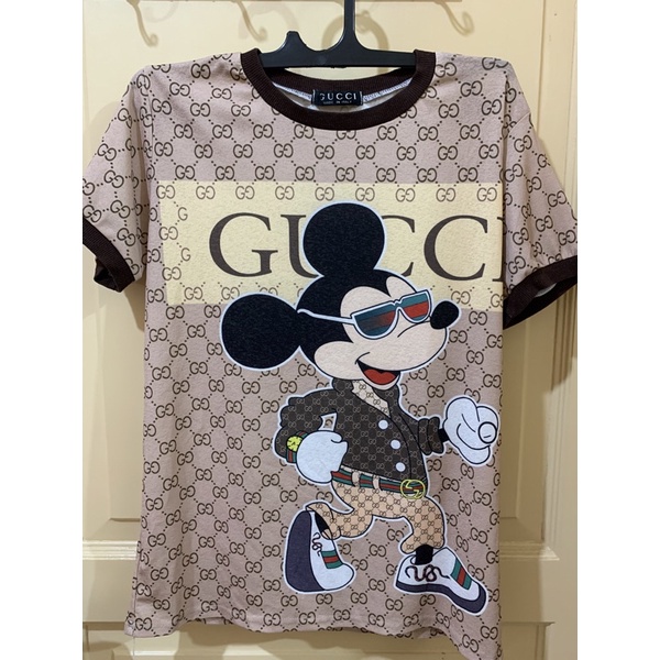 Preloved Kaos Mickey Mouse Gucci