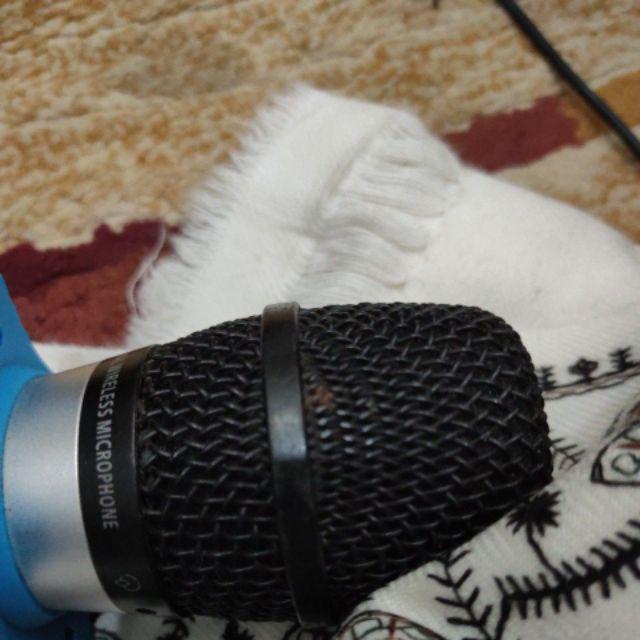 Weijiao 10pcs Spons Mikrofon Kecil Praktis Warna Hitam