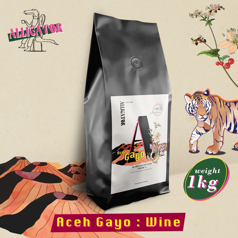 

Kopi Arabika Wine Gayo | Alligator Specialty Grade