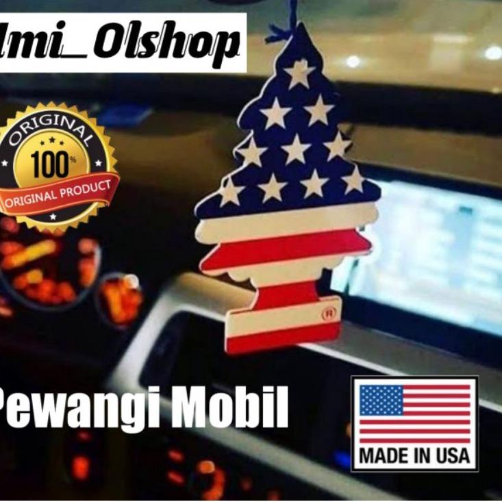 ✔ little trees vanila pride (bendera amerika)parfum mobil ?