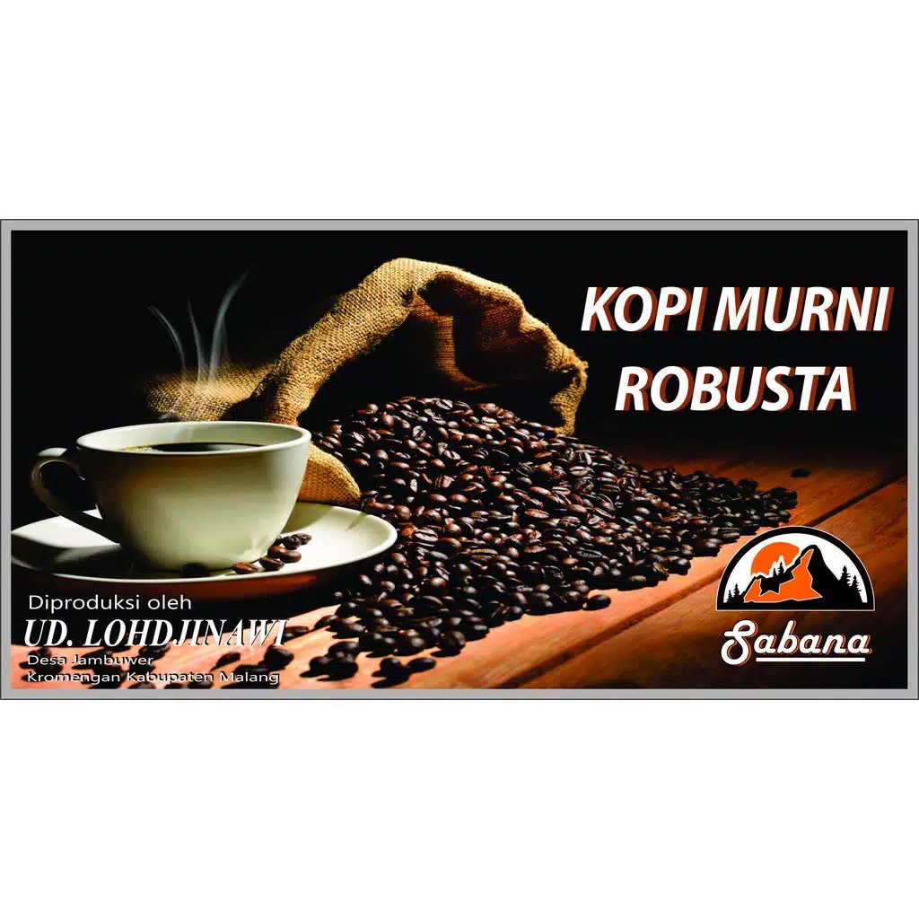 

SABANA Kopi Robusta Kampung | Gunung Kawi | 1kg
