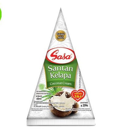 

Sasa Santan Kelapa 65ml Coconut Cream