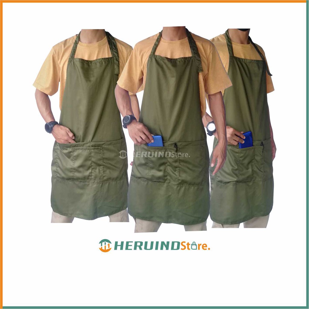 APRON / APRON CUSTOM / CELEMEK CUSTOM / APRON GROSIR