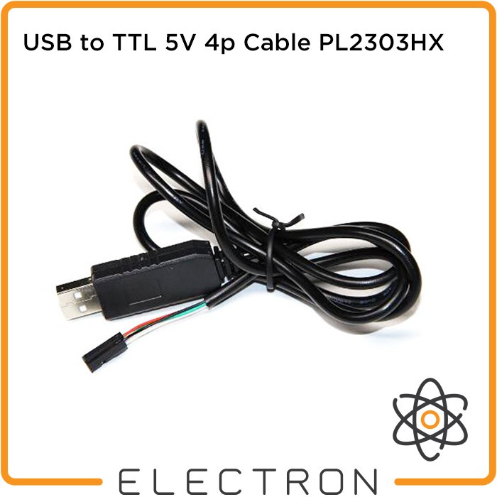 USB to TTL 5V 4p Cable PL2303HX Kabel Serial PL2303 COM Converter UART