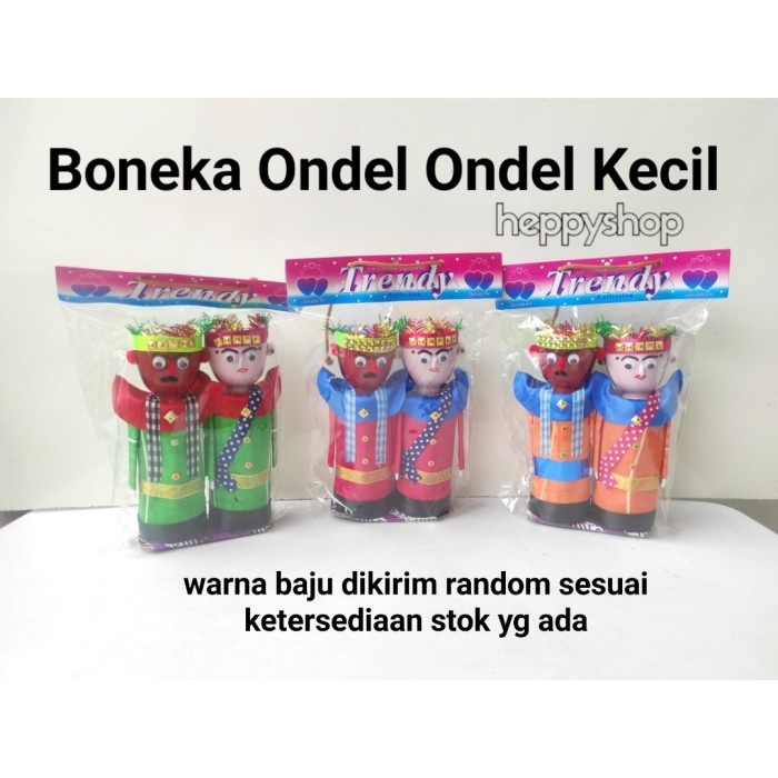 Hot Sale Boneka Ondel Ondel Kecil, Mainan Oleh Oleh Betawi Termurah