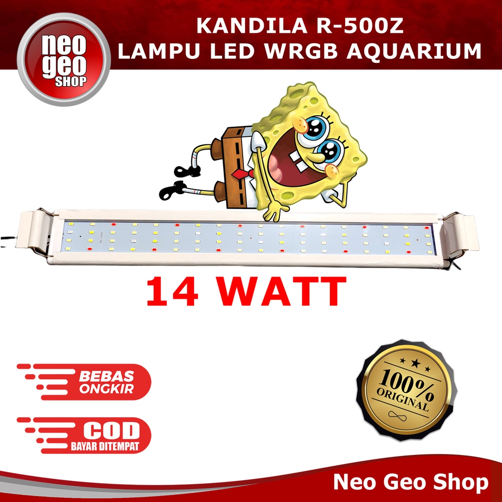 KANDILA R500Z R500 R 500 Z 500Z Lampu LED WRGB Aquarium Aquascape