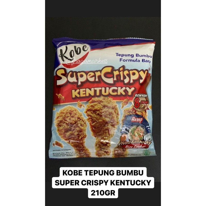 

Kobe Tepung Bumbu Super Crispy Kentucky 210 gr