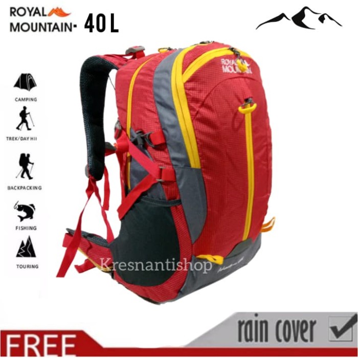 Alan - Tas Ransel Gunung Royal Mountain 40L original