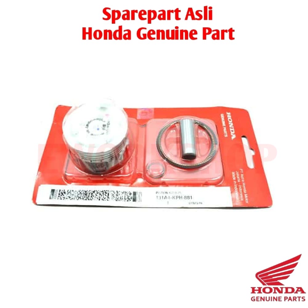 Piston Kit Seher Paket OS 0.75 - Karisma Supra X 125 Asli Honda 131A4KPH881