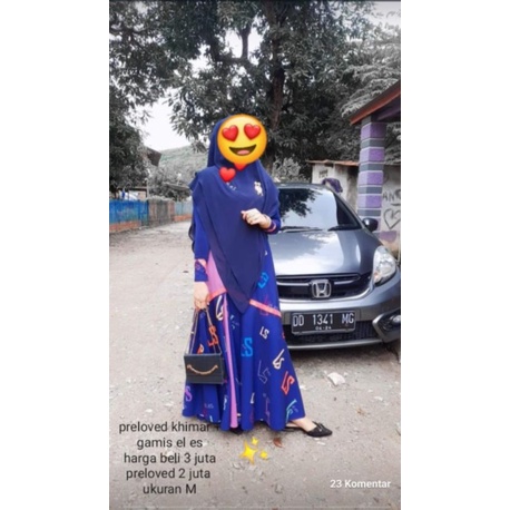 PRELOVED GAMIS DAN KHIMAR EL.ES