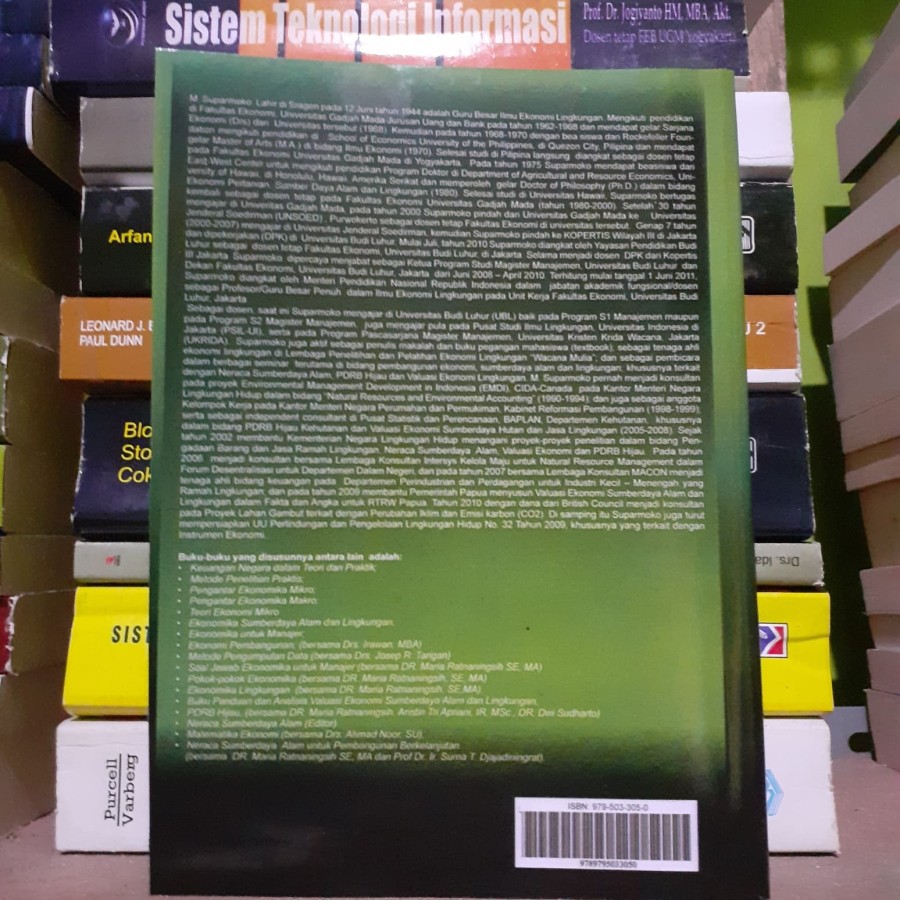 BUKU EKONOMI SUMBER DAYA ALAM DAN LINGKUNGAN ED 4 REVISI - M SUPARMOKO