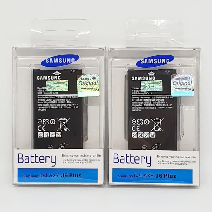 DISKON BATERAI BATRE SAMSUNG GALAXY J6 PLUS J6PLUS ORIGINAL SEIN 100% BATTERY