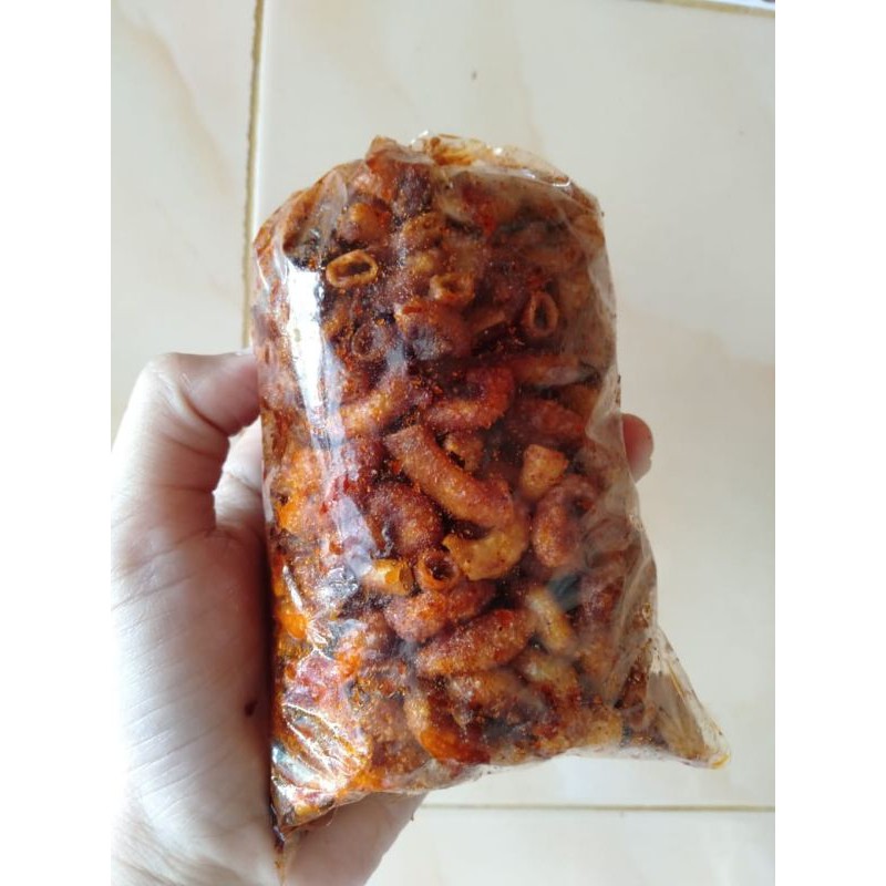 

Camilan MAKARONI (pedas, asin, jeruk purut)