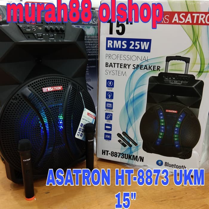 SPEAKER  AKTIF ASATRON 15" HT8873 UKM