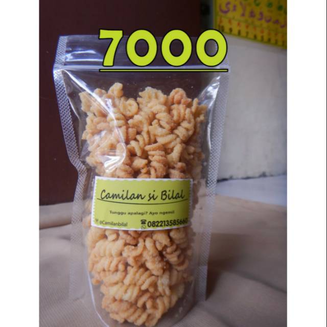 Gandum Goreng Makaroni Spiral Canilan Kiloan Shopee Indonesia