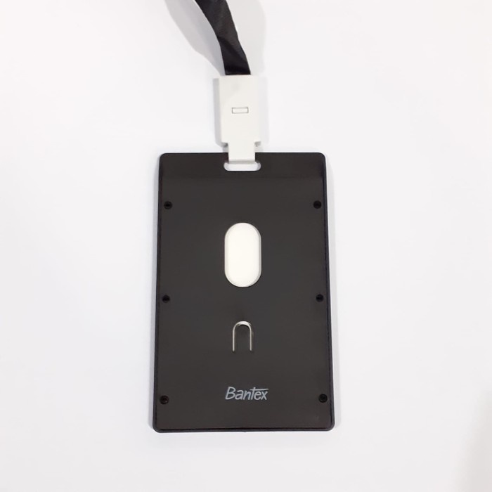 

Mudah Id Card Holder 54 X 90 Mm Portrait + Lanyard Bantex 8865-10 Black Diskon