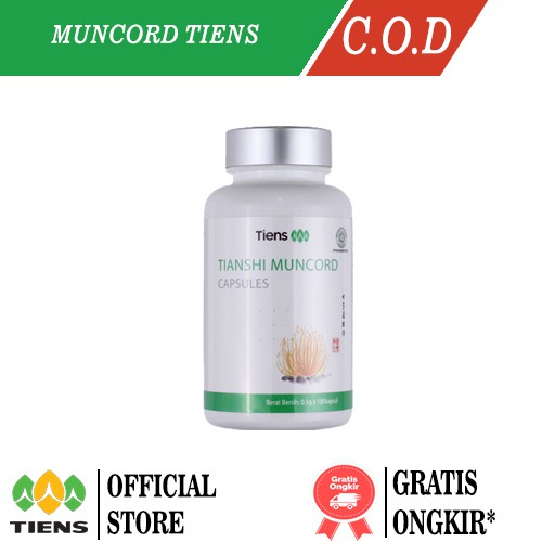 TIENS Muncord Kapsul Antibiotik Alami Herbal Radang Infeksi Tipes Alergi Ginjal Cuci Darah Asma