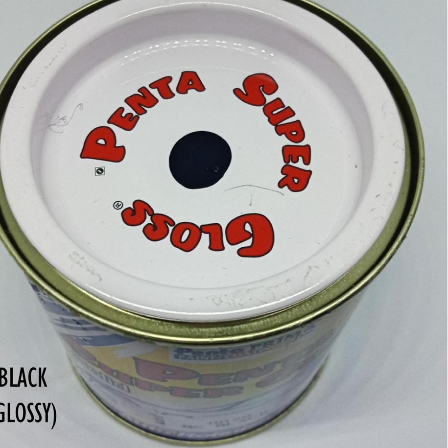 [KODE 7VHSC] Cat Penta HITAM 200 gram - penta hitam - cat mobil hitam - cat penta super gloss hitam 