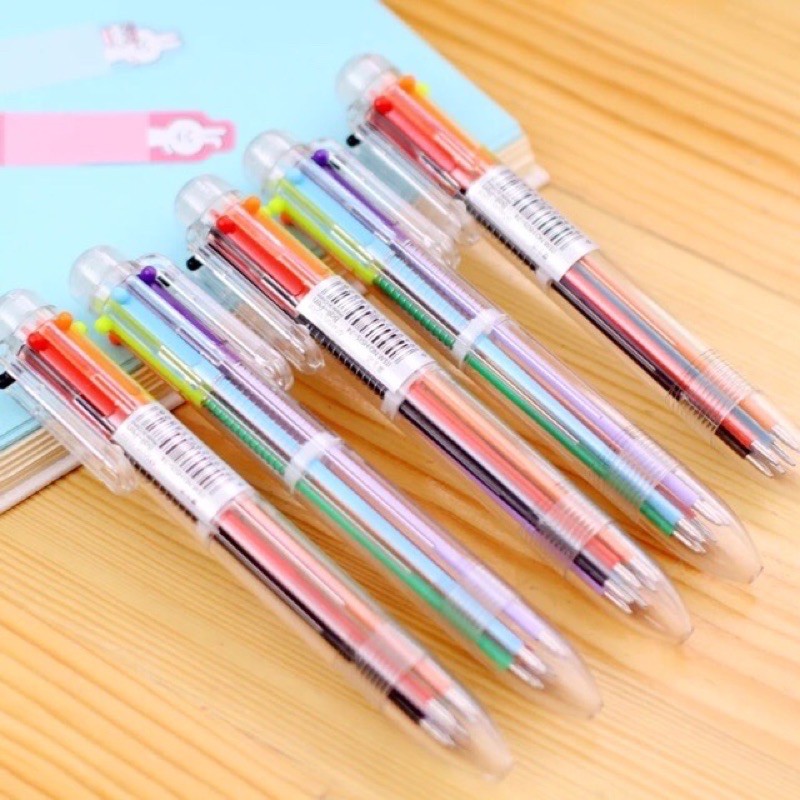 

[LULU] PULPEN 6 WARNA / PENA LOLIPOP BULAT