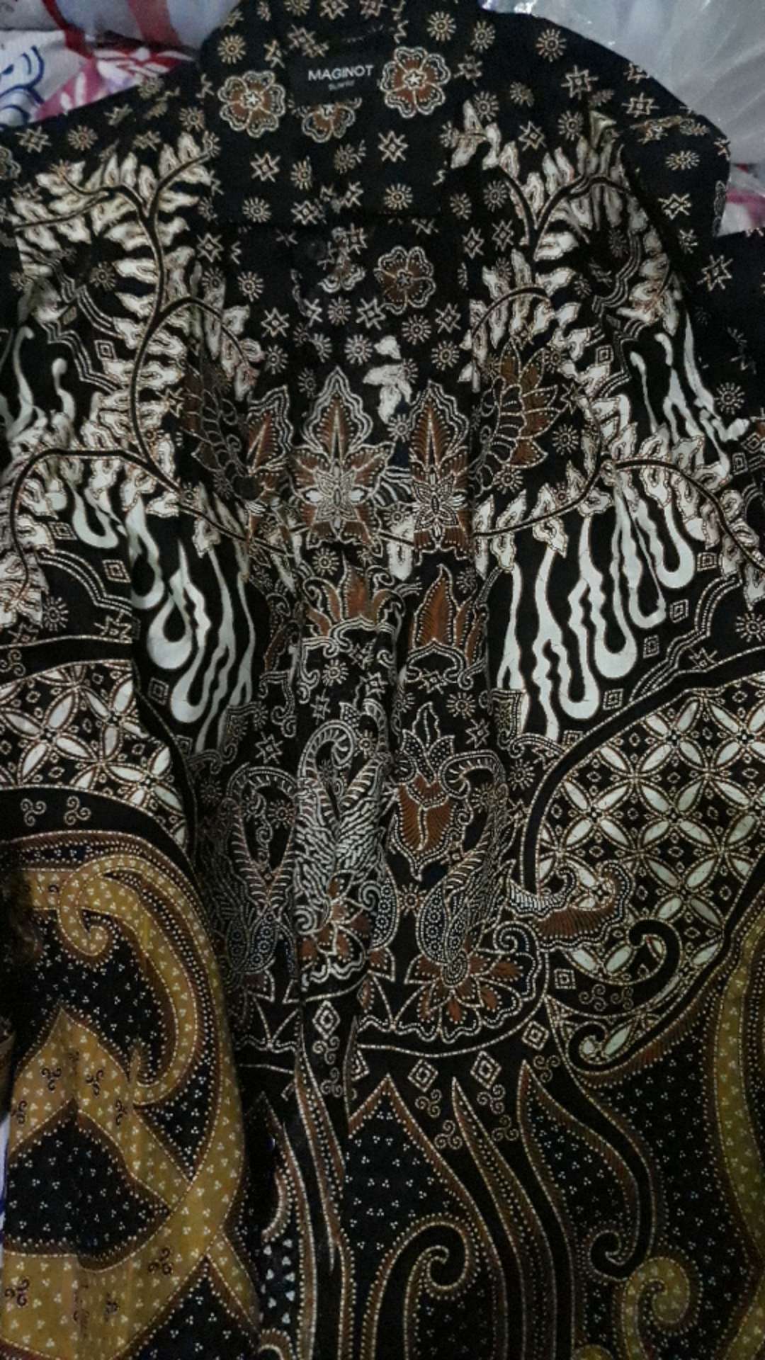 Maginot Kemeja Batik Pria Tanwira-ls Lengan Panjang