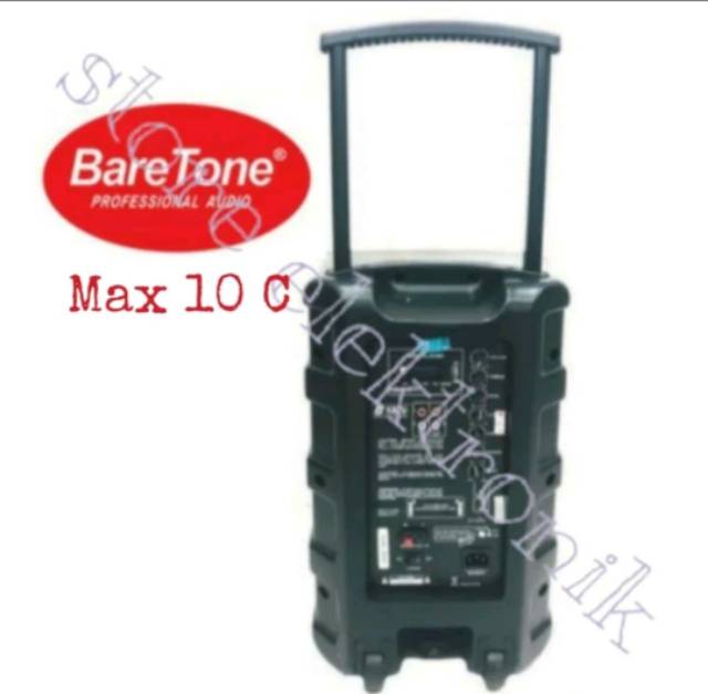 Baretone Max 10 C 10 In Speaker Portable,2 Mic Wireles,Karaoke Youtube