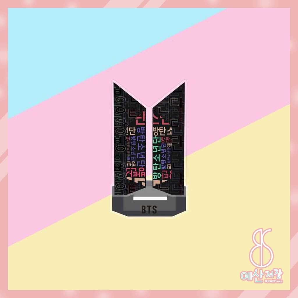 [BS] BISA COD Keyhcain Gantungan Kunci Dalmajung Stand Figure Akrilik LOGO BTS DALMAJUNG KPOP - KP98