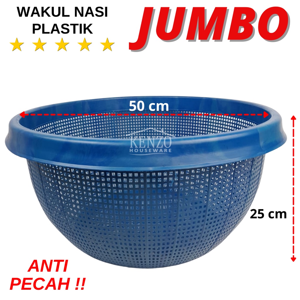 Jual Wakul Bakul Nasi Beras Plastik Wadah Nasi Plastik Jumbo Serbaguna