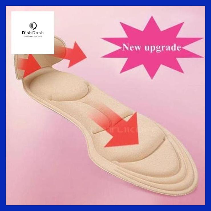 [BAYAR DI TEMPAT] 1 Pasang Insole 7 in 1 Pad dan T-Shape Untuk Sepatu High Heel / Bantalan Sol Sepatu Anti Lecet Anti Kebesaran