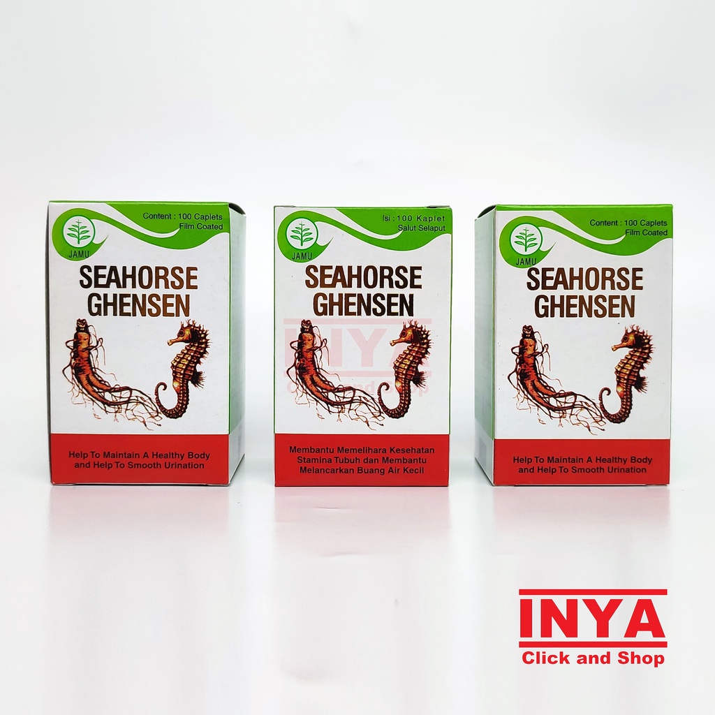 SEAHORSE GHENSEN 100 Kaplet - Jamu