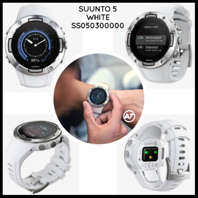 Jam Tangan SUUNTO 5 WHITE ORIGINAL Resmi - SS050300000