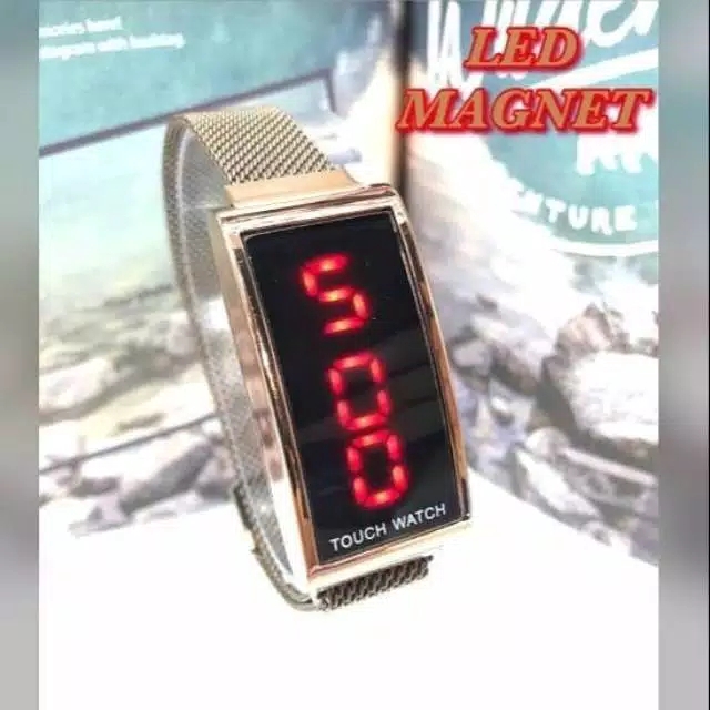 Jam Tangan Wanita Korea Strap Magnet Touchscreen Segipanjang TC-19