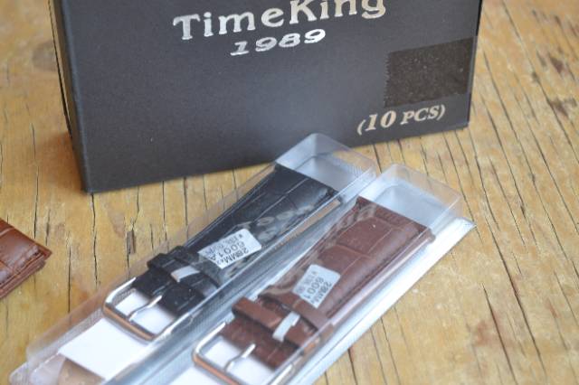 Strap Tali jam tangan kulit Corak timeking size 28mm