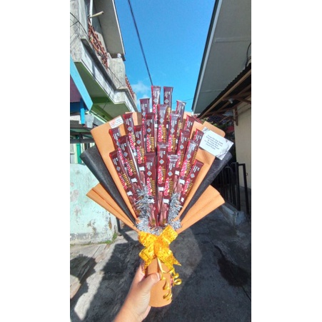 Buket Nabati/buket snack/kado ultah/souvenir/kado murah/buket jajan
