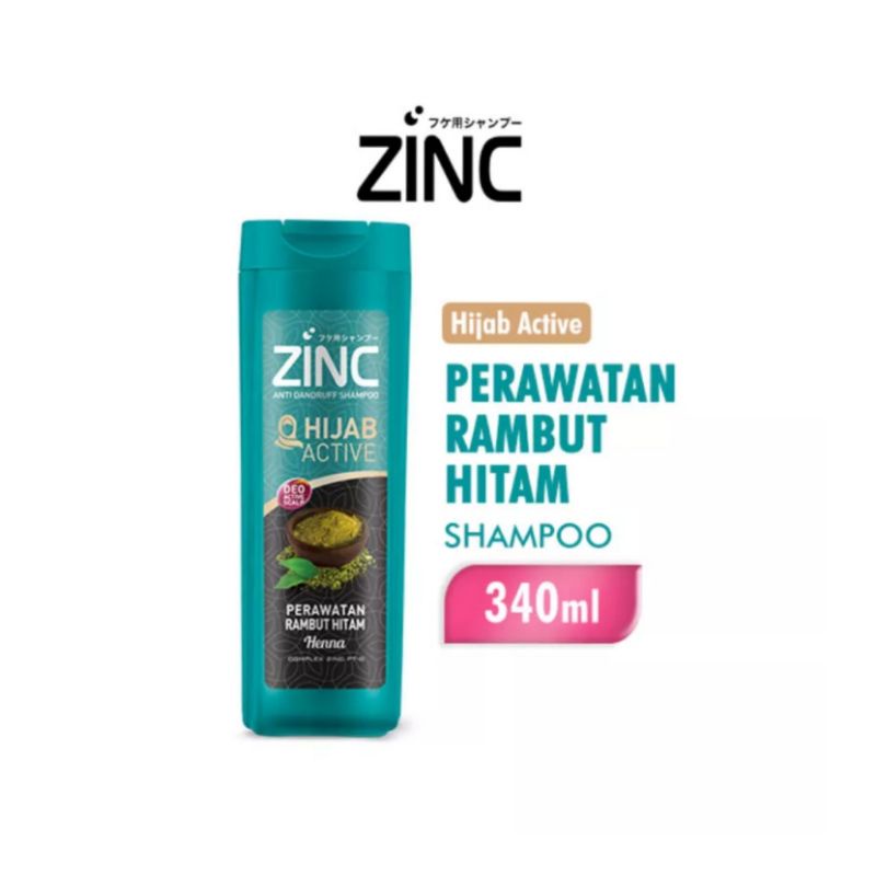 ZINC Shampoo Hijab Active 340ml