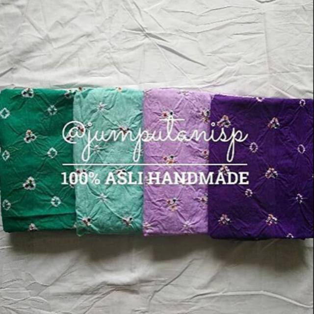 Kain Jumputan Motif Cengkehan