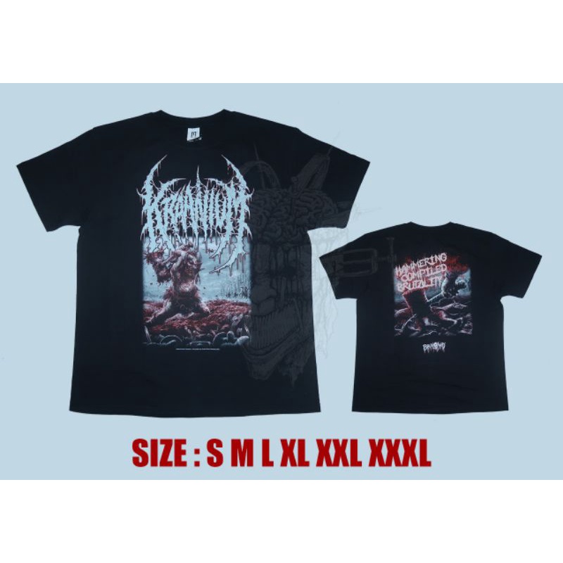 tshirt kraanium - hammering