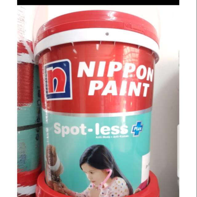 Cat Tembok Nippon Spotless Plus Brilliant White 20liter Indonesia