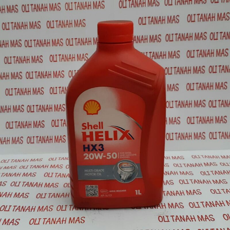 Shell Helix HX3 20W/50 1L / Oli Shell Helix HX3