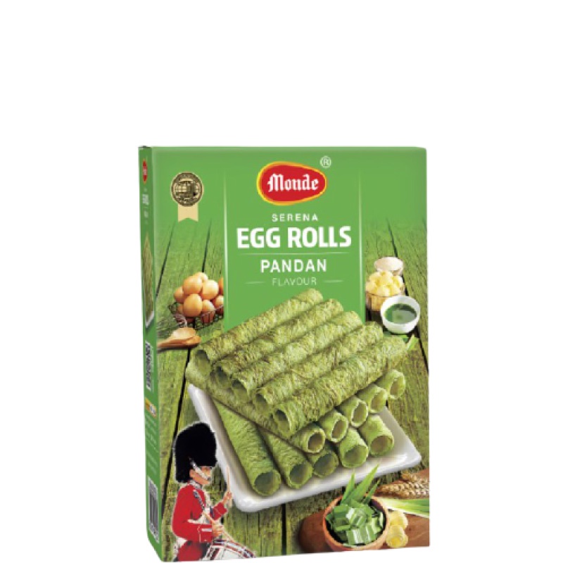 

Monde Serena Egg Roll Cookies Pandan 70 gr