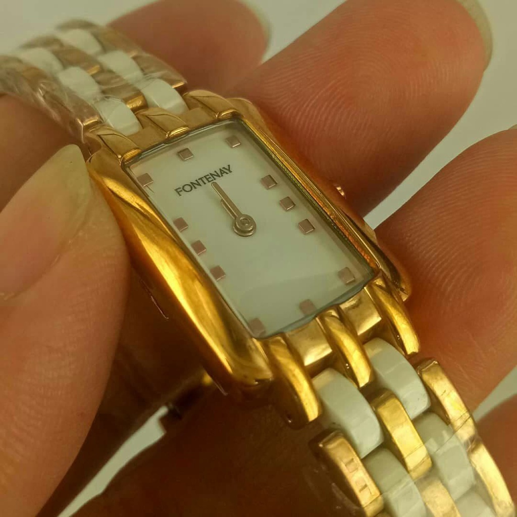 Sale jam tangan wanita fontenay N525 Kombi Gold