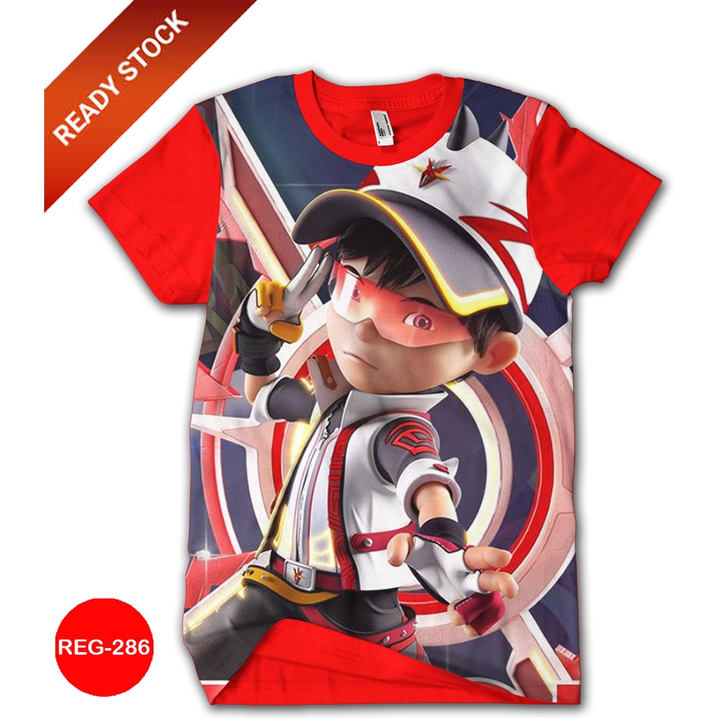 Kaos Anak Boboiboy Supra Galaxy Baju Anak Boboiboy Movie Casual dan Trendy #REG-286