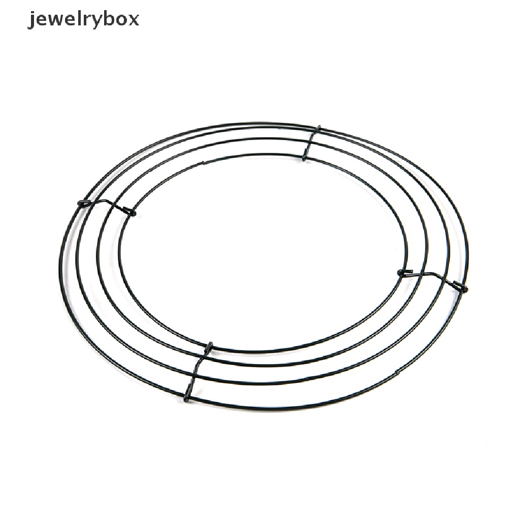 (jewelrybox) Frame / Bingkai / Hoop Bulat Gantung Dinding DIY Untuk Dekorasi Natal / Pernikahan