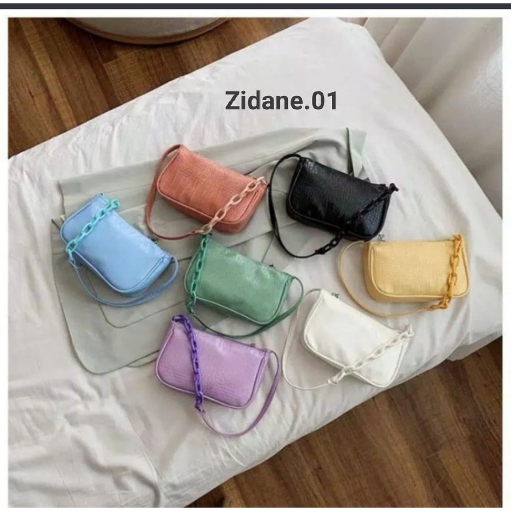 TAS BAHU CROCO RANTAI PLASTIK