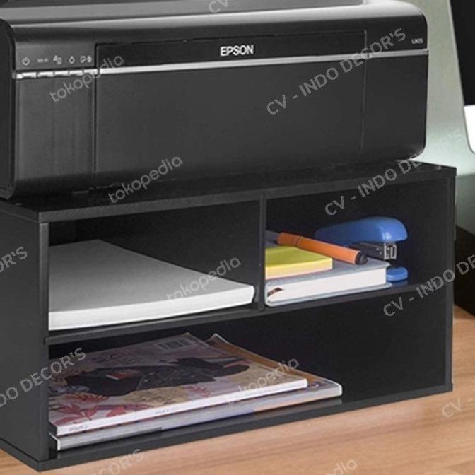 

Office & Stationery | Document Organizer | Printer Stand Rak Printer Dudukan Printer Meja Kantor Kayu Jati Solid | Best Seller