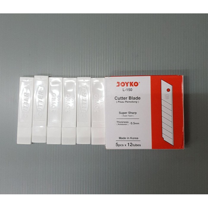 

ISI CUTTER JOYKO L-150 | BLADE | PEMOTONG KERTAS