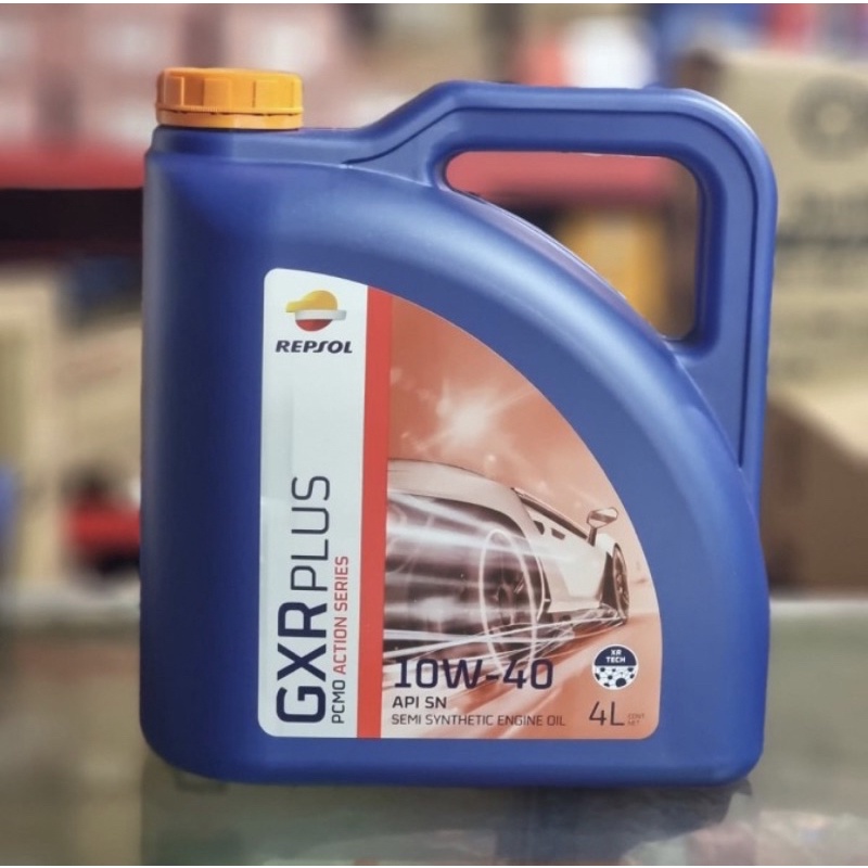 Oli Repsol GXR Plus Sae 10W-40 Api 4Liter Original