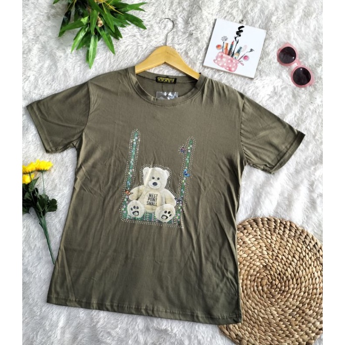 Kaos Panda Army Dewasa Import